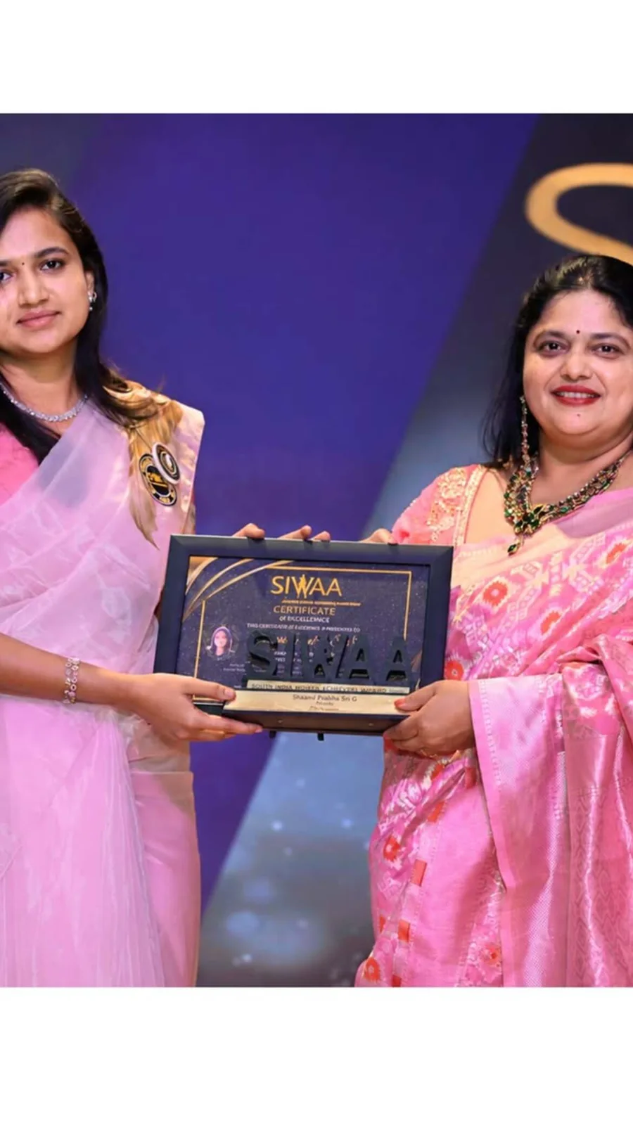 A Milestone in Creativity — Winning the SIWAA Excellence Award